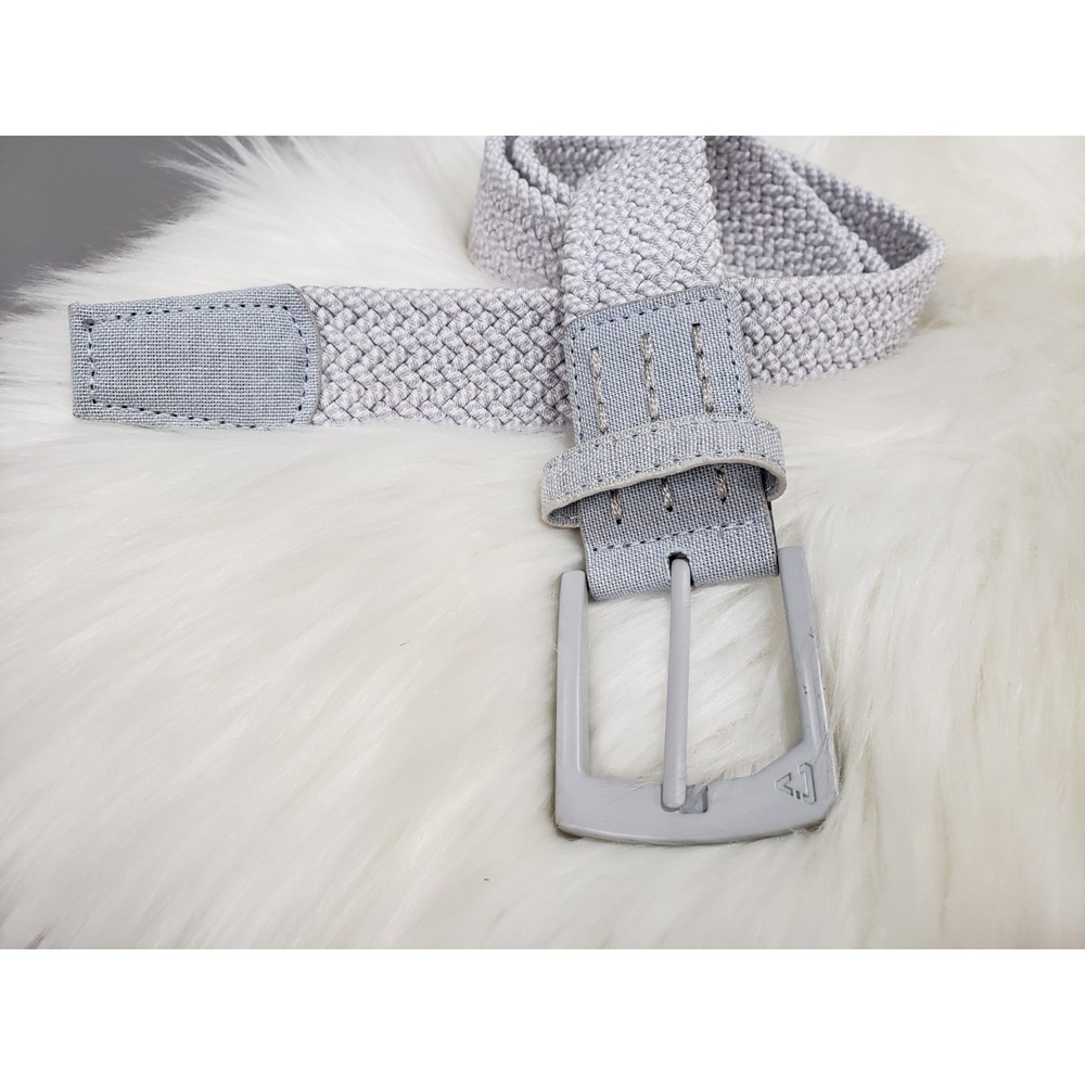 Travis‎ Mathew Cuater Hybrid Stretch Men's Golf Belt Size XL Light Gray
